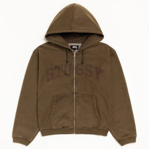 FADED GRAPHIC ZIP HOODIE