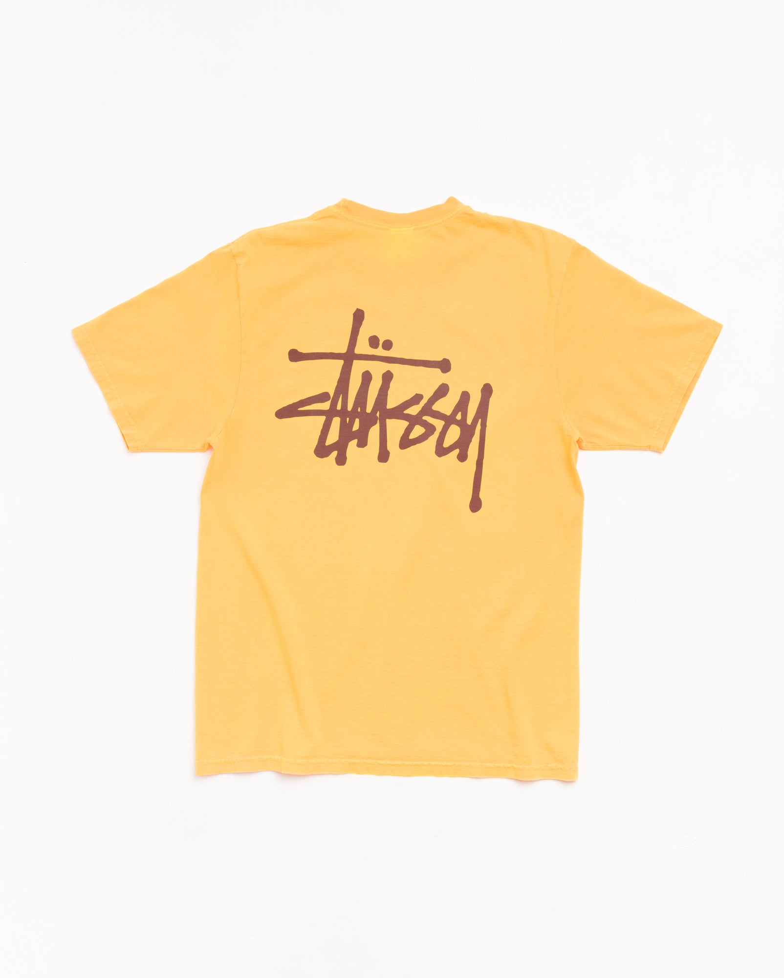 BASIC ST??SSY TEE PIGMENT DYED - Image 2
