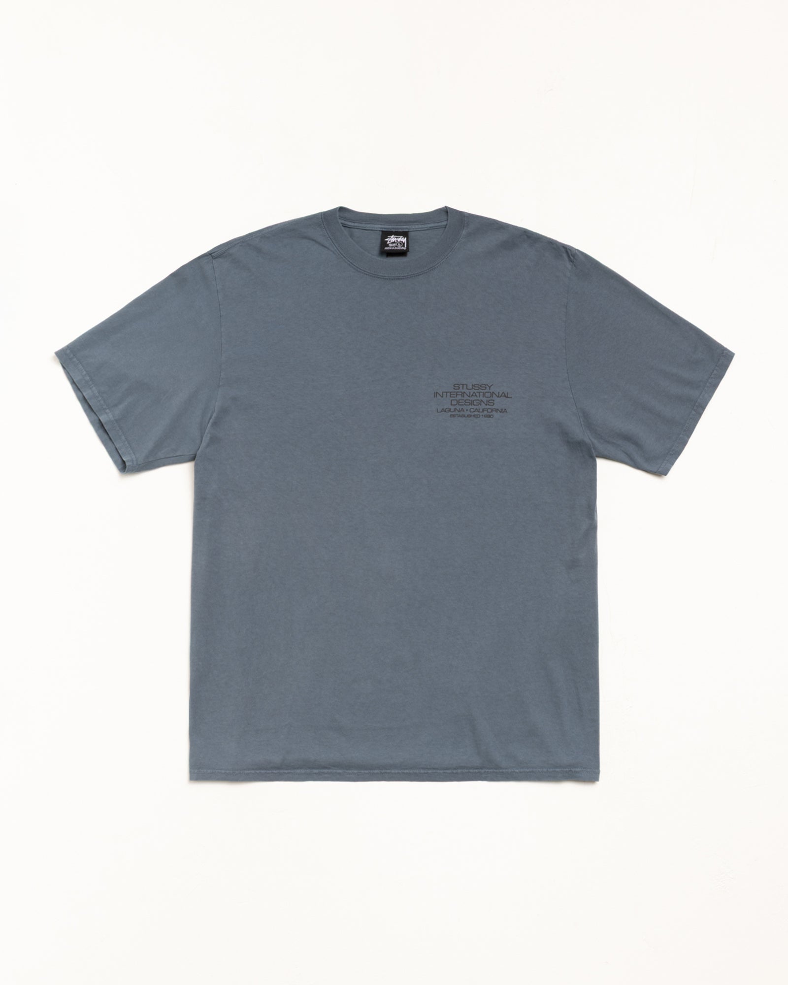 INTERNATIONAL DESIGNS TEE PIGMENT DYED