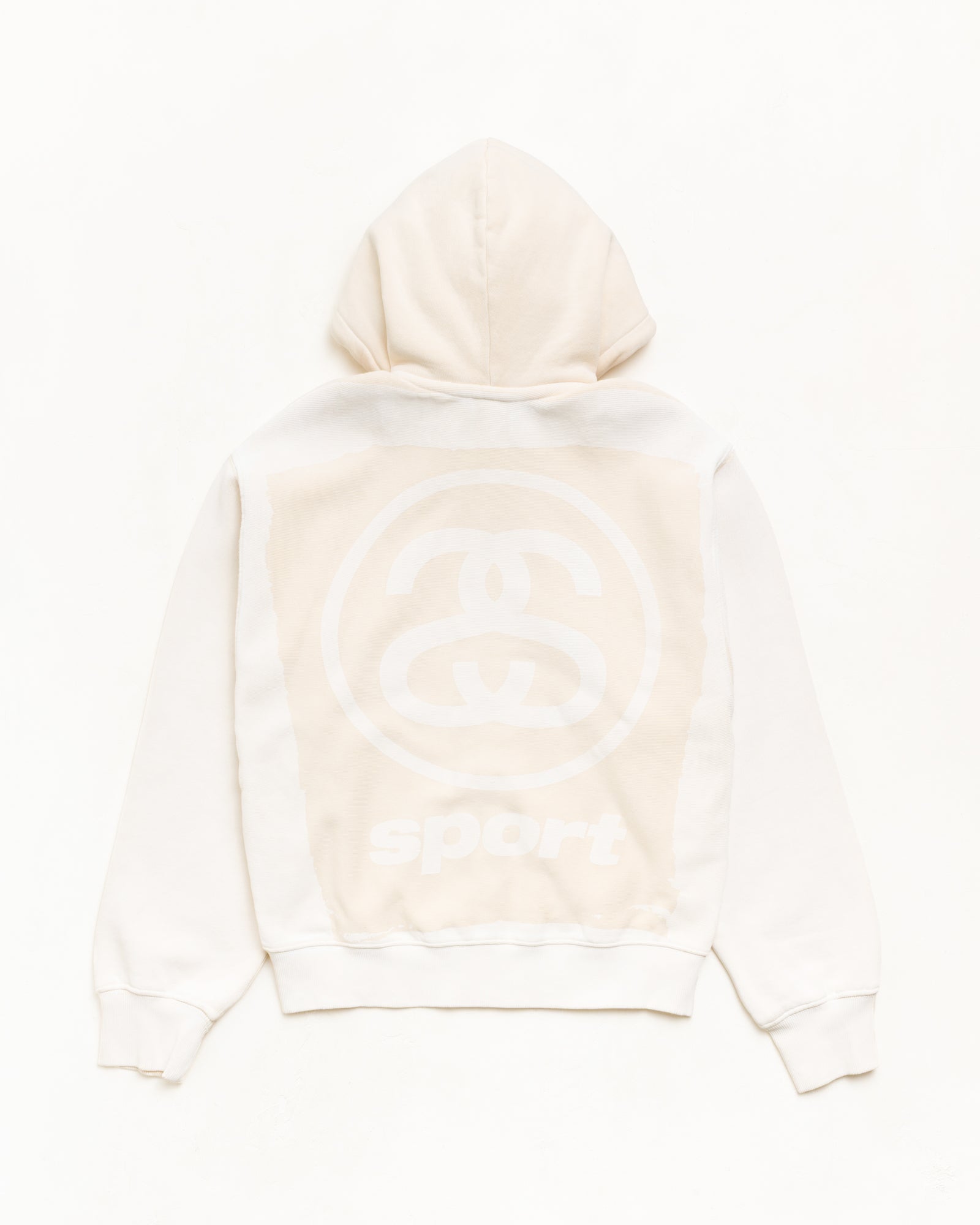 LINK SPORT ZIP HOODIE GARMENT DYED - Image 2